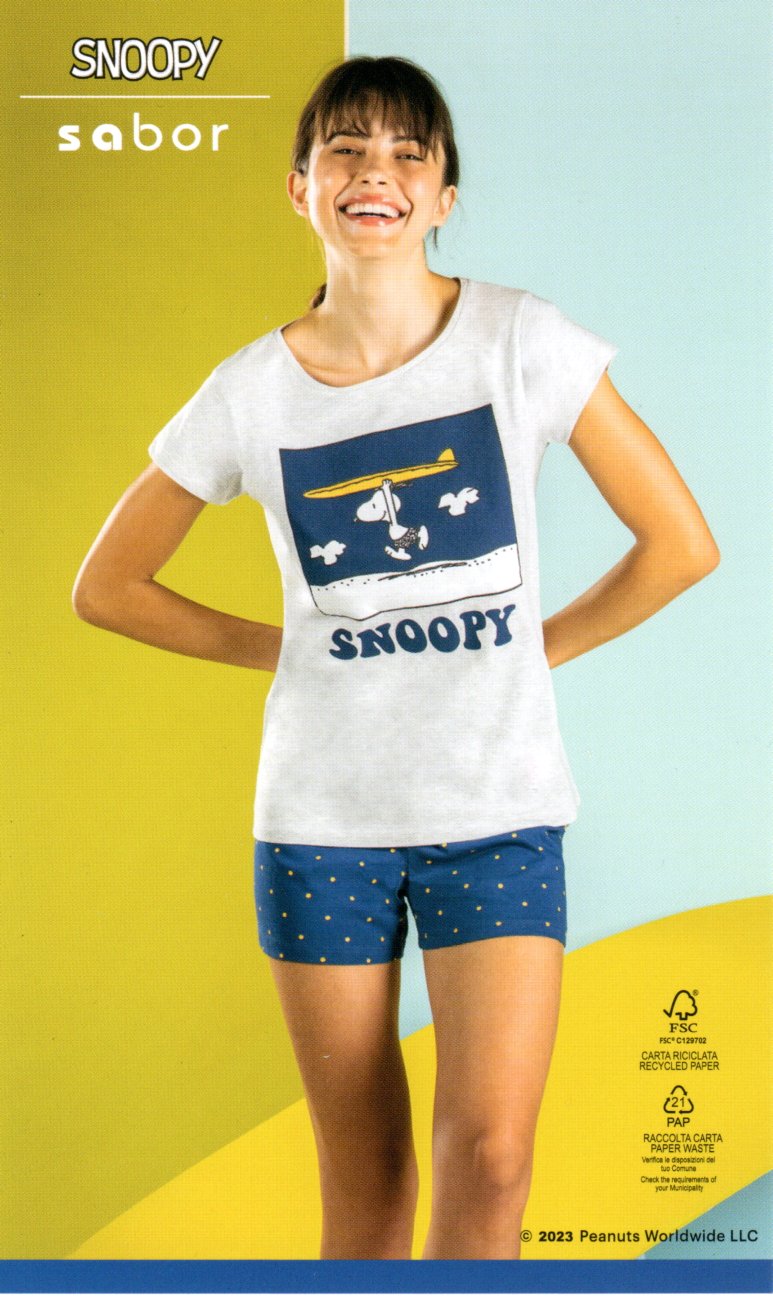 Completo ragazza "Snoopy"